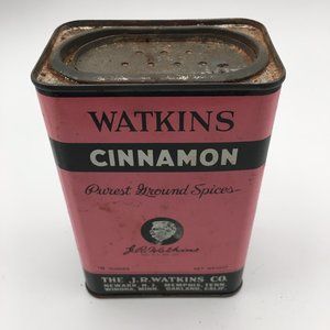 Vintage Watkins Cinnamon tin